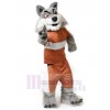 Loup costume de mascotte