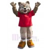 Loup costume de mascotte