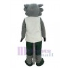 Loup costume de mascotte