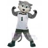 Loup costume de mascotte