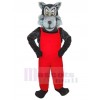 Loup costume de mascotte