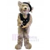 Loup costume de mascotte