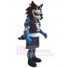 Loup costume de mascotte