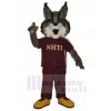 Loup costume de mascotte