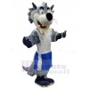 Loup costume de mascotte