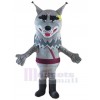 Loup costume de mascotte