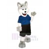 Loup costume de mascotte