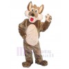 Loup costume de mascotte