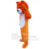 Loup costume de mascotte