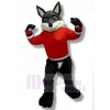 Loup costume de mascotte
