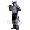 Loup costume de mascotte