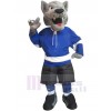 Loup costume de mascotte