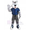 Loup costume de mascotte