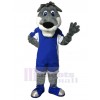 Loup costume de mascotte