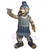 Loup costume de mascotte
