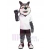 Loup costume de mascotte