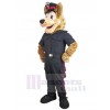 Loup costume de mascotte