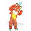 Loup costume de mascotte