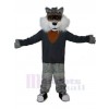 Loup costume de mascotte