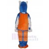 Loup costume de mascotte