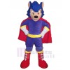 Loup costume de mascotte