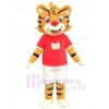 Tigre costume de mascotte