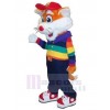 Tigre costume de mascotte