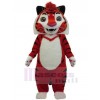 Tigre costume de mascotte