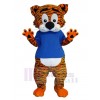 Tigre costume de mascotte