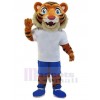 Tigre costume de mascotte