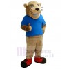 Tigre costume de mascotte