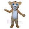 Tigre costume de mascotte