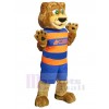 Tigre costume de mascotte