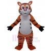 Tigre costume de mascotte