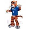 Tigre costume de mascotte