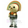 Bonhomme de neige costume de mascotte