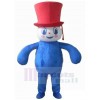 Bonhomme de neige costume de mascotte