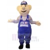 Bonhomme de neige costume de mascotte