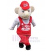 Bonhomme de neige costume de mascotte