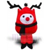 Bonhomme de neige costume de mascotte
