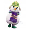 Bonhomme de neige costume de mascotte