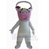 Bonhomme de neige costume de mascotte