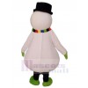 Bonhomme de neige costume de mascotte