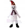 Bonhomme de neige costume de mascotte