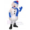 Bonhomme de neige costume de mascotte