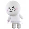 Bonhomme de neige costume de mascotte