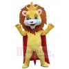Lion costume de mascotte