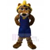 Lion costume de mascotte