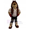 Lion costume de mascotte