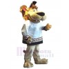 Lion costume de mascotte